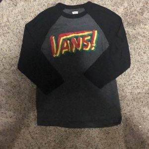 Vans 3/4 length sleeve tee